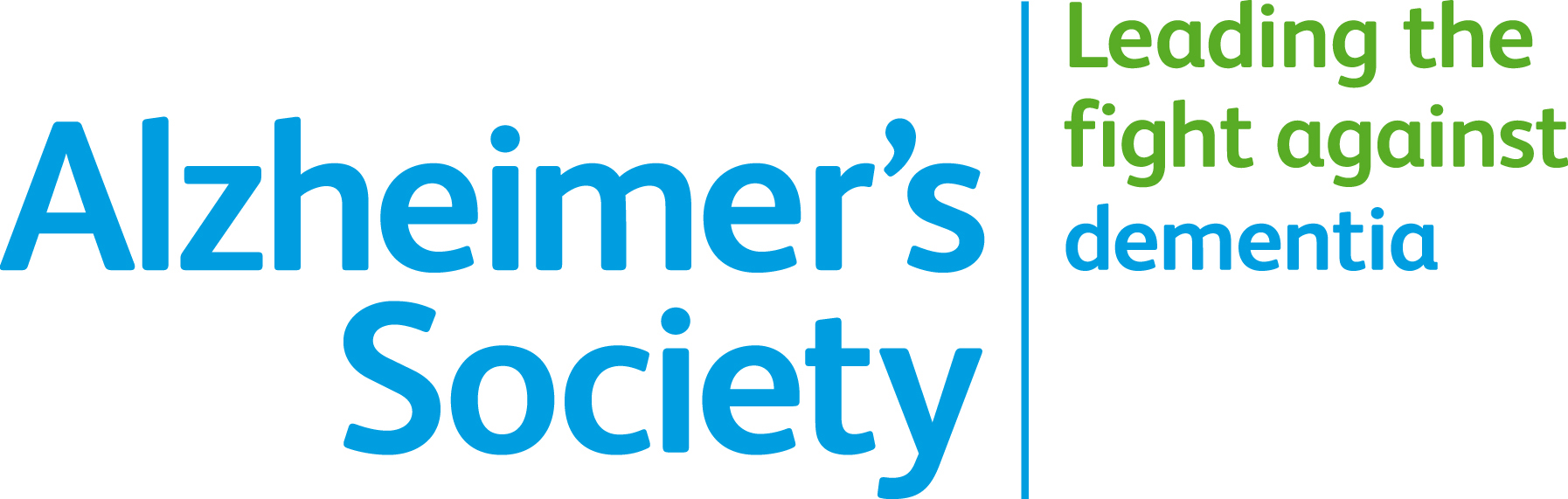 Alzheimer's Society Logo - leading the fight against dementia